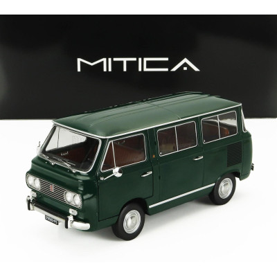 MITICA DIECAST FIAT FIAT 850 FAMILIARE SERIE-2 1970 – INTERNO BROWN - VERDE OLIVA 323 GREEN 1/18