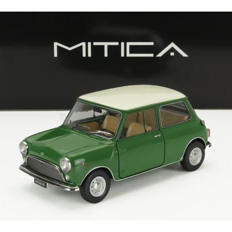 MITICA DIECAST INNOCENTI MINI COOPER MK1 1966 - GREEN IVORY 1/18