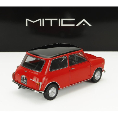 MITICA DIECAST INNOCENTI MINI COOPER MK2 1968 - RED BLACK 1/18