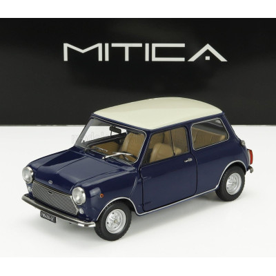 MITICA DIECAST INNOCENTI MINI COOPER MK2 1968 - BLUE IVORY 1/18