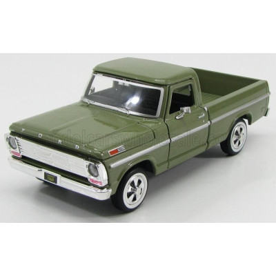 MOTOR MAX FORD USA F-100 PICK-UP 1969 - GREEN 1/24