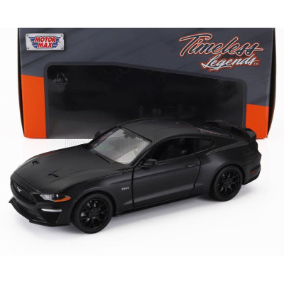 MOTOR MAX FORD USA MUSTANG GT COUPE 2018 - BLACK 1/24