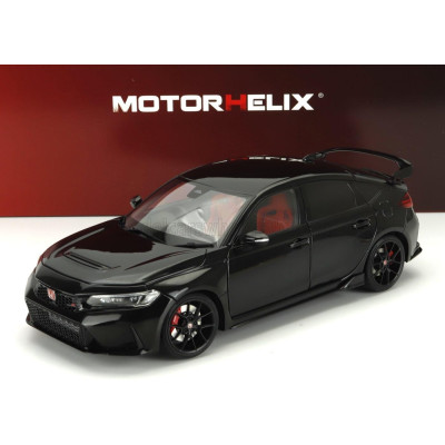 MOTORHELIX HONDA CIVIC TYPE-R (FL5) WITH ENGINE AND ACCESSORIES 2020 - BLACK PEARL 1/18