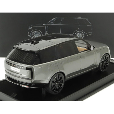 MOTORHELIX LAND ROVER RANGE ROVER SV AUTOBIOGRAPHY 2022 - GREY BLACK 1/18