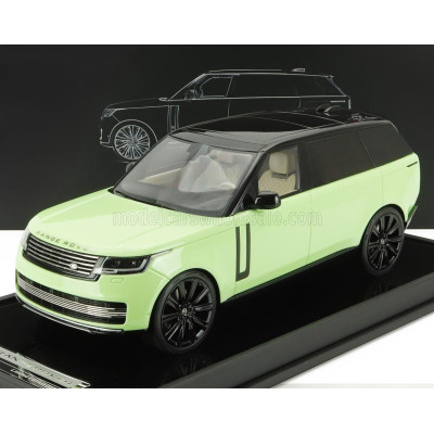MOTORHELIX LAND ROVER RANGE ROVER SV AUTOBIOGRAPHY 2022 - LIGHT GREEN 1/18