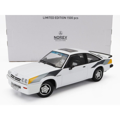 NOREV OPEL MANTA B 1984 - IRMSCHER MANTA - THE MOVIE FRED - WHITE 1/18