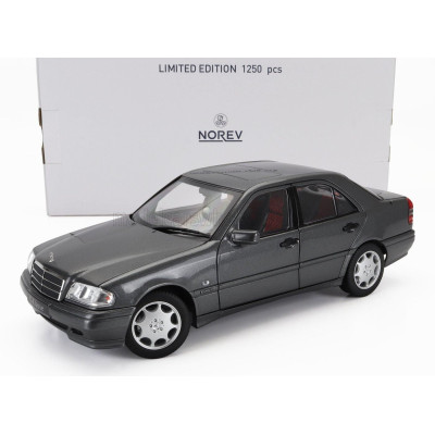 NOREV MERCEDES BENZ C-CLASS C200 (W202) 1997 - GREY MET 1/18