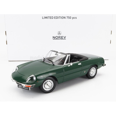 NOREV ALFA ROMEO DUETTO 2000 SPIDER 1978 - GREEN 1/18