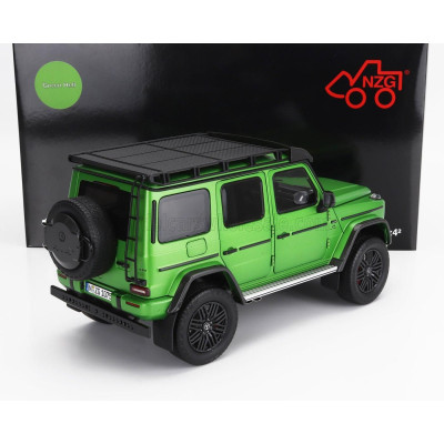 NZG MERCEDES BENZ G-CLASS G63 4x4 AMG 2023 - HELL GREEN MAGNO 1/18
