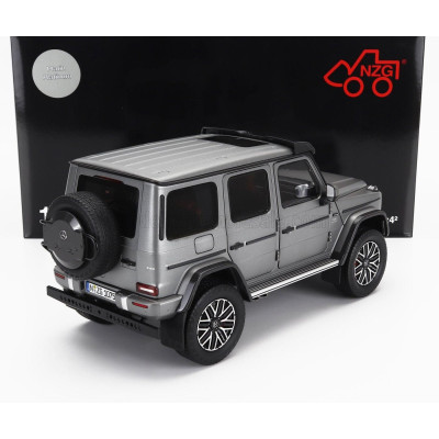 NZG MERCEDES BENZ G-CLASS G63 4x4 AMG 2023 - PLATIN MAGNO GREY 1/18