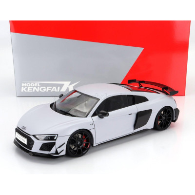 NZG AUDI R8 COUPE GT 2019 - WHITE MET 1/18