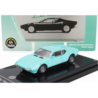 PARAGON MODELS DE TOMASO PANTERA LHD 1972 - VERY LIGHT GREEN 1/64