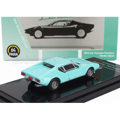 PARAGON MODELS DE TOMASO PANTERA LHD 1972 - VERY LIGHT GREEN 1/64