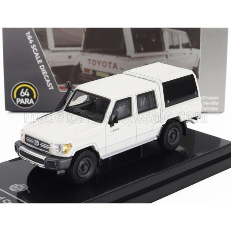 PARAGON MODELS TOYOTA LAND CRUISER SERIES 70 LHD PICK-UP CLOSED 2012 - WHITE 1/64