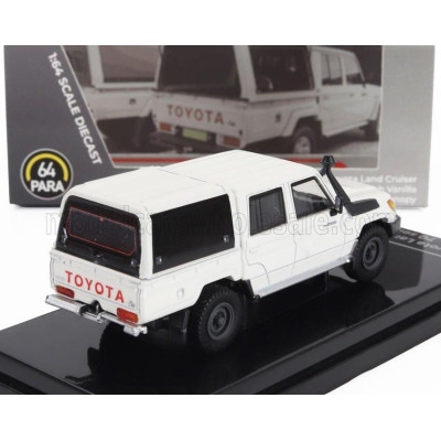 PARAGON MODELS TOYOTA LAND CRUISER SERIES 70 LHD PICK-UP CLOSED 2012 - WHITE 1/64