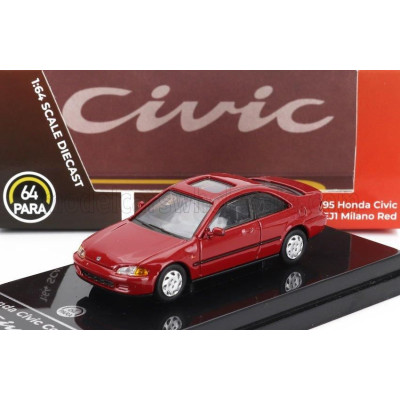 PARAGON MODELS HONDA CIVIC COUPE EJ1 1995 - RED 1/64