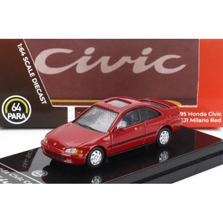 PARAGON MODELS HONDA CIVIC COUPE EJ1 1995 - RED 1/64