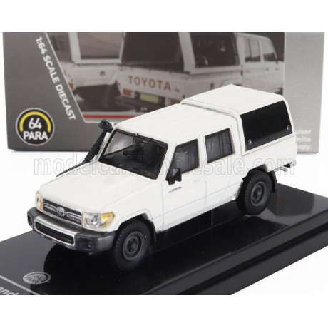 PARAGON MODELS TOYOTA LAND CRUISER SERIES 70 RHD PICK-UP CLOSED 2012 - WHITE 1/64