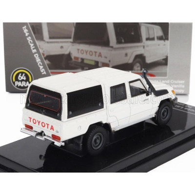 PARAGON MODELS TOYOTA LAND CRUISER SERIES 70 RHD PICK-UP CLOSED 2012 - WHITE 1/64