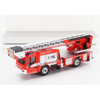 PREMIUM CLASSIXXS MAGIRUS MAGIRUS M32L 112 SCALA TRUCK SCALA CESTELLO FEUERWEHR STUTTGART 2021 - FLUO RED 1/87