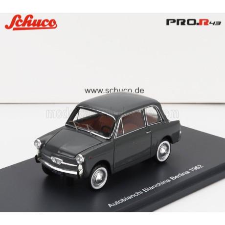 SCHUCO AUTOBIANCHI BIANCHINA 1965 - GREY 1/43