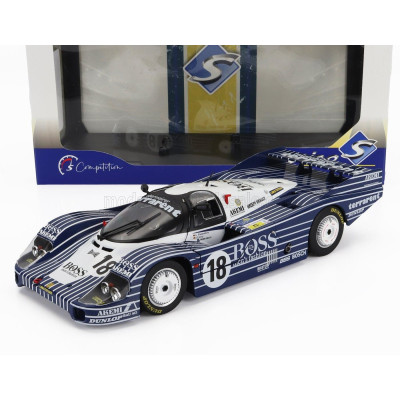 SOLIDO PORSCHE 956L 2.6L TWIN TURBO TEAM OBERMAIER RACING BOSS N 18 24h LE MANS 1983 JURGEN LAESSIG - ALEX PLANKENHORN - DESIRE