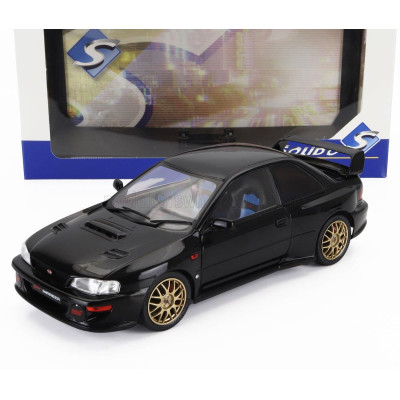 SOLIDO SUBARU IMPREZA WRC 22B 1998 - BLACK 1/18