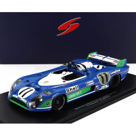SPARK MODEL MATRA SIMCA MS670B 3.0L V12 TEAM MATRA-SIMCA SHELL N 11 WINNER 24h LE MANS 1973 HENRI PESCAROLO - GERARD LARROUSSE -