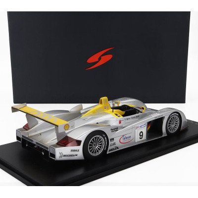 SPARK MODEL AUDI R8 3.6L TURBO V8 TEAM AUDI SPORT JOEST N 9 2nd 24h LE MANS 2000 LAURENT AIELLO - ALLAN McNISH - STEPHANE ORTELL