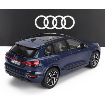 SPARK MODEL AUDI Q6 E-TRON 2023 - ASCARI BLUE 1/18