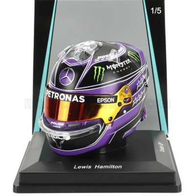 SPARK MODEL BELL HELMET CASCO HELMET F1 LEWIS HAMILTON WORLD CHAMPION TEAM MERCEDES AMG PETRONAS W11 N 44 WINNER TURKISH GP 2020