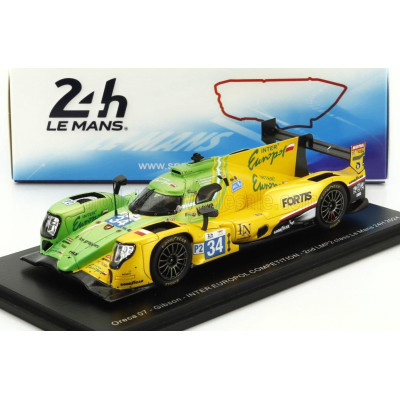 SPARK MODEL ORECA 07 GIBSON GK428 4.2L V8 TEAM INTER EUROPOL COMPETITION N 34 2nd LMP2 CLASS 24h LE MANS 2024 JAKUB SMIECHOWSKI