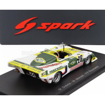 SPARK MODEL CHEVRON B36 2.0L S4 TEAM SOCIETE RACING N 26 24h LE MANS 1979 MICHEL DUBOIS - MARC MENANT - PIERRE FRANCOISE ROUSSEL