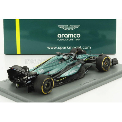 SPARK MODEL ASTON MARTIN F1  AMR24 TEAM ARAMCO COGNIZANT N 18 SAUDI ARABIA GP 2024 LANCE STROLL - GREEN BLACK 1/43