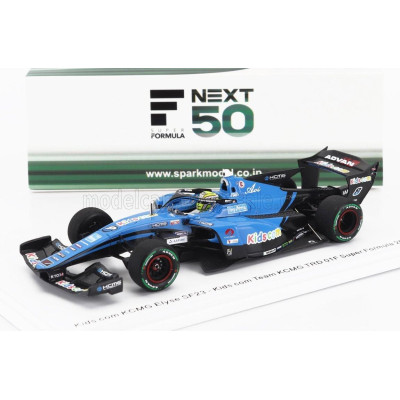 SPARK MODEL DALLARA SF23 TRD 01F TEAM KIDS COM KCMG CAYMAN N 8 SUPER FORMULA SEASON 2024 NIREI FUKUZUMI - LIGHT BLUE BLACK 1/43