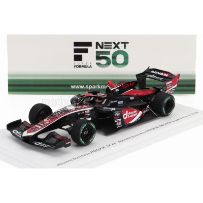 SPARK MODEL DALLARA SF23 TRD 01F TEAM ROOKIE RACING N 14 SUPER FORMULA SEASON 2024 KAZUYA OSHIMA - BLACK RED 1/43