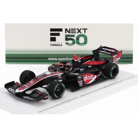 SPARK MODEL DALLARA SF23 TRD 01F TEAM ROOKIE RACING N 14 SUPER FORMULA SEASON 2024 KAZUYA OSHIMA - BLACK RED 1/43