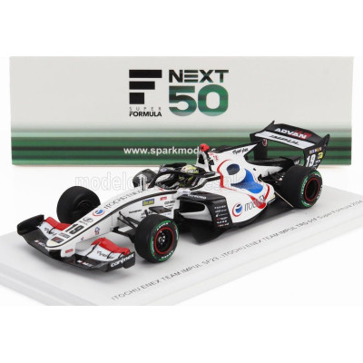 SPARK MODEL DALLARA SF23 TRD 01F TEAM ENEX IMPUL N 19 SUPER FORMULA SEASON 2024 THEO POURCHAIRE - WHITE BLACK RED 1/43