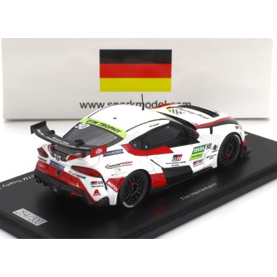SPARK MODEL TOYOTA SUPRA GR GT4 TEAM TOYOTA GAZOO RACING N 90 EUROPE CHAMPION DTM TROPHY 2022 TIM HEINEMANN - WHITE RED BLACK 1/