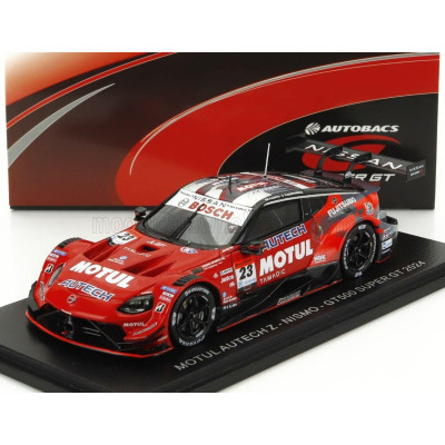 SPARK MODEL NISSAN Z TEAM AUTECH NISMO N 23 GT500 CLASS SUPER GT 2024 KATSUMASA CHIYO - RONNIE QUINTARELLI - RED BLACK 1/43