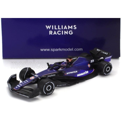 SPARK MODEL WILLIAMS F1  FW46 TEAM WILLIAMS RACING N 23 SEASON 2024 ALEXANDER ALBON - 2 TONE BLUE 1/64