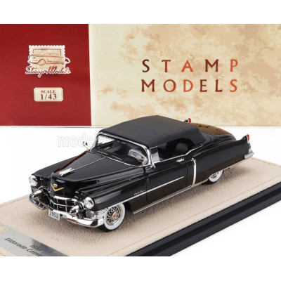 STAMP MODELS CADILLAC ELDORADO CABRIOLET CLOSED 1953 - BLACK 1/43