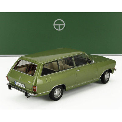 TOURING MODELCARS OPEL KADETT B CARAVAN SW STATION WAGON 1972 - LEMON GREEN MET 1/18