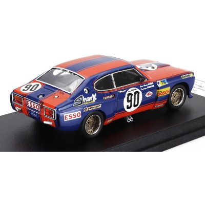 TROFEU FORD ENGLAND CAPRI 2600 LV 3.0L V6 N 90 24h LE MANS 1974 JEAN CLAUDE GUERIE - DOMINIQUE FORNAGE - SERGE GODARD - RED BLUE
