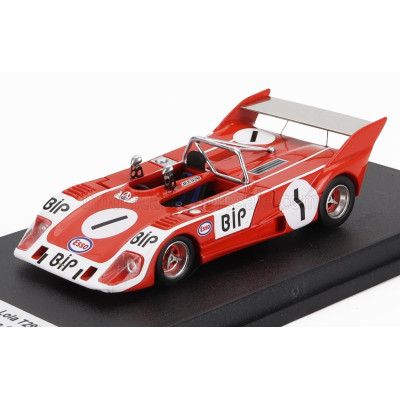 TROFEU LOLA T292 N 1 WINNER RALLY VILA D0 CONDE 1973 CARLOS GASPAR - RED WHITE 1/43