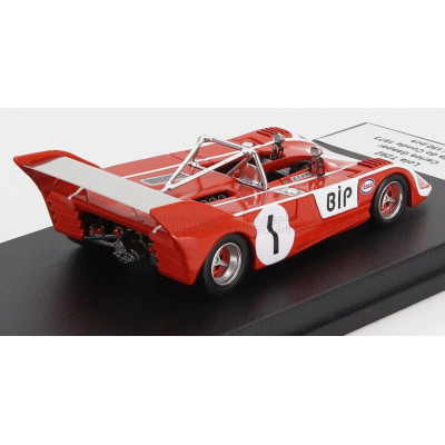 TROFEU LOLA T292 N 1 WINNER RALLY VILA D0 CONDE 1973 CARLOS GASPAR - RED WHITE 1/43