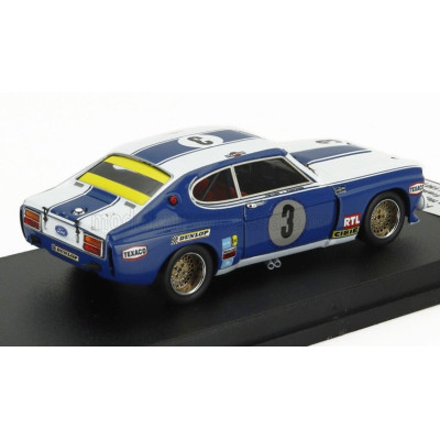 TROFEU FORD ENGLAND CAPRI 2600 LW N 3 24h SPA FRANCORCHAMPS 1973 HANS HEYER - HELMUT KOINIGG - BLUE WHITE 1/43