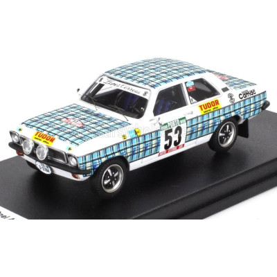 TROFEU OPEL ASCONA 1.9L SR N 53 RALLY PORTUGAL 1979 CARLOS RESENDE - FERREIRA DA CUNHA - WHITE LIGHT BLUE 1/43