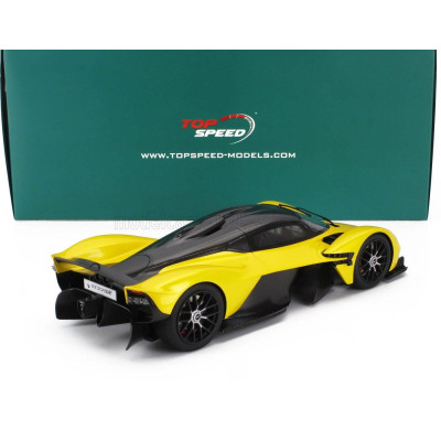 TRUESCALE ASTON MARTIN VALKYRIE 2021 - YELLOW 1/18