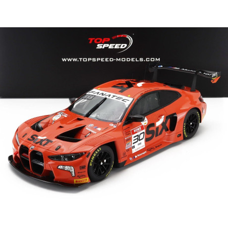 TRUESCALE BMW 4-SERIES M4 GT3 TEAM BMW WRT N 30 WINNER 8h IGTC INDY 2023 SHELDON VAN DER LINDE - DRIES VANTHOOR - PHILIPPE ENG -